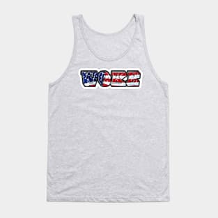 WOKE WOKE AF Patriotic - Double-sided Tank Top